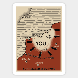 We Surround You Sticker